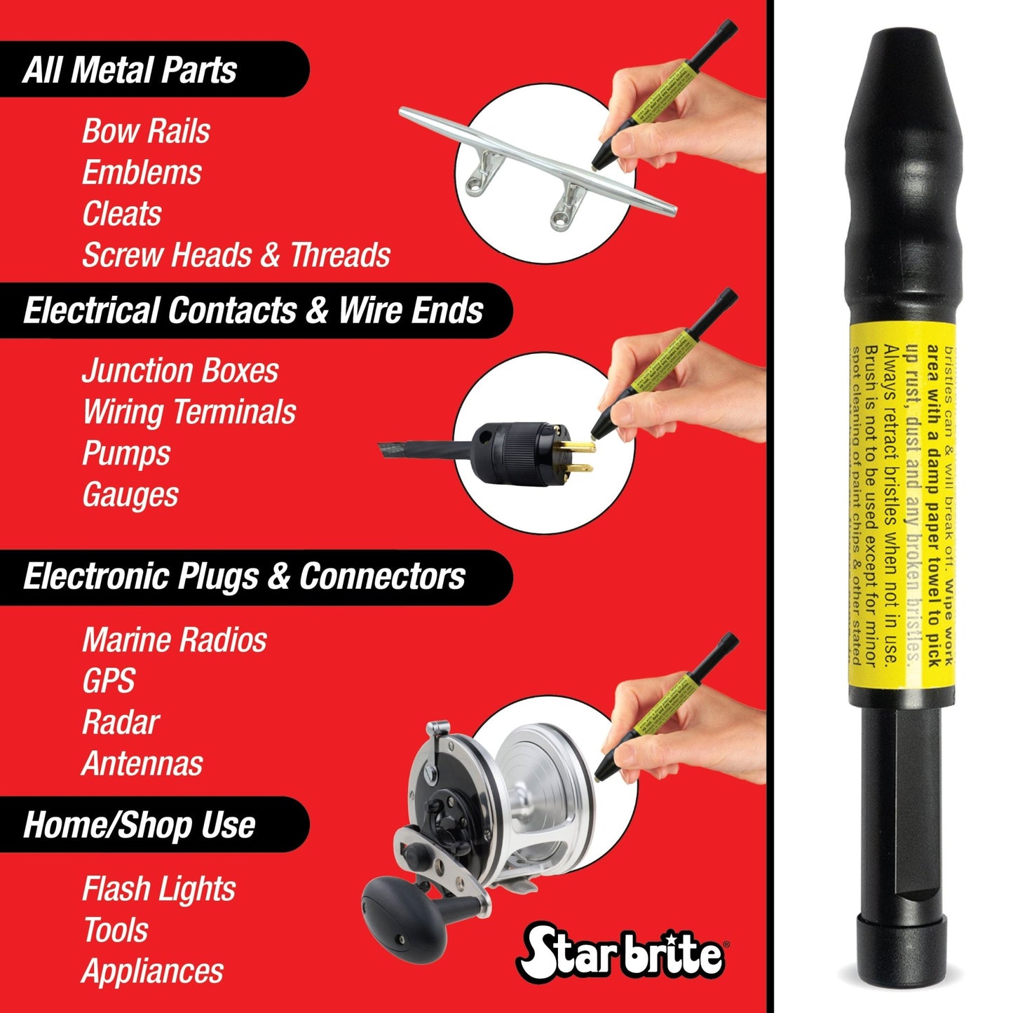 Corrosion Buster Pen - Electrical Connections, Marine Gear - Star brite Distributing, LLC
