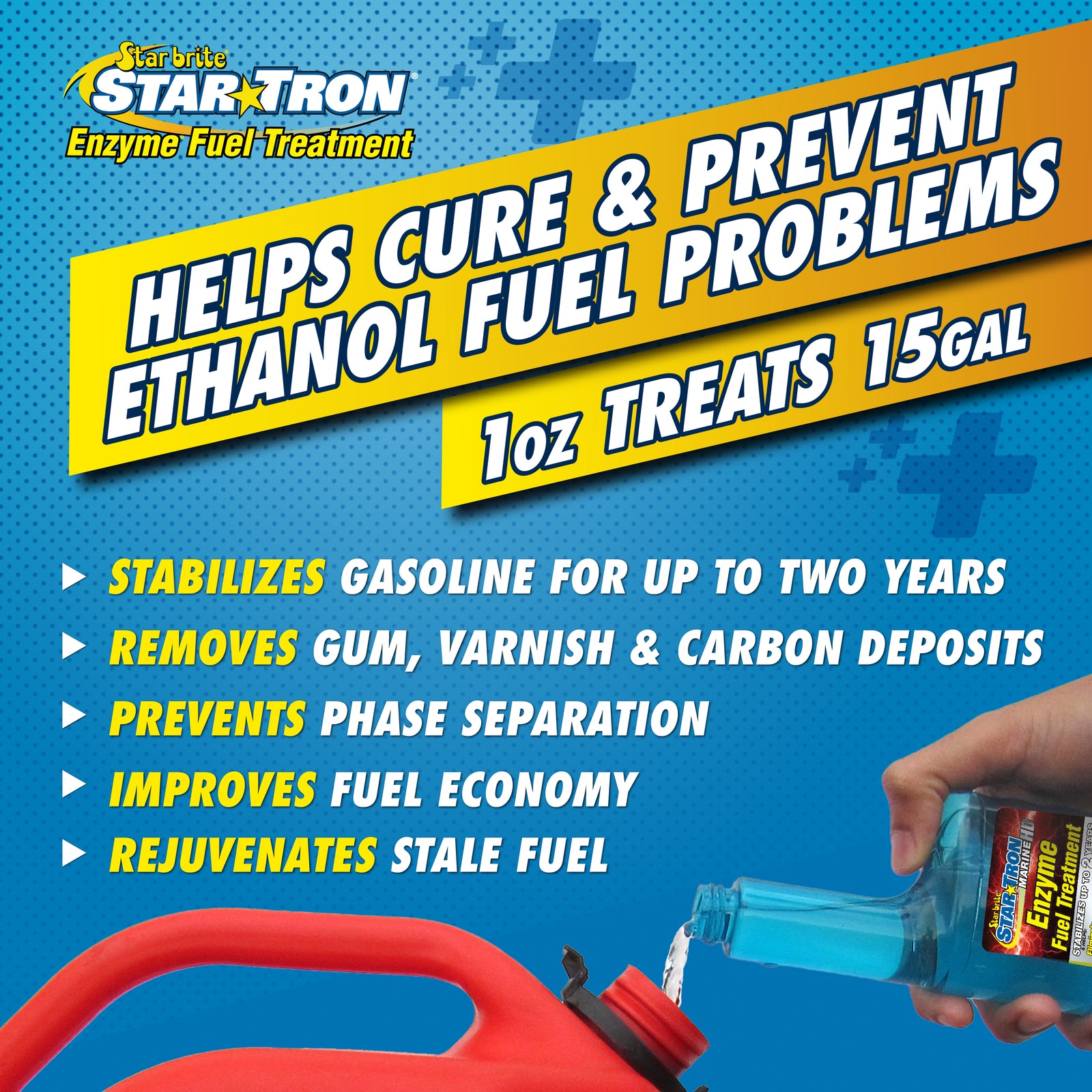 Enzyme Fuel Treatment - Heavy Duty Marine Formula