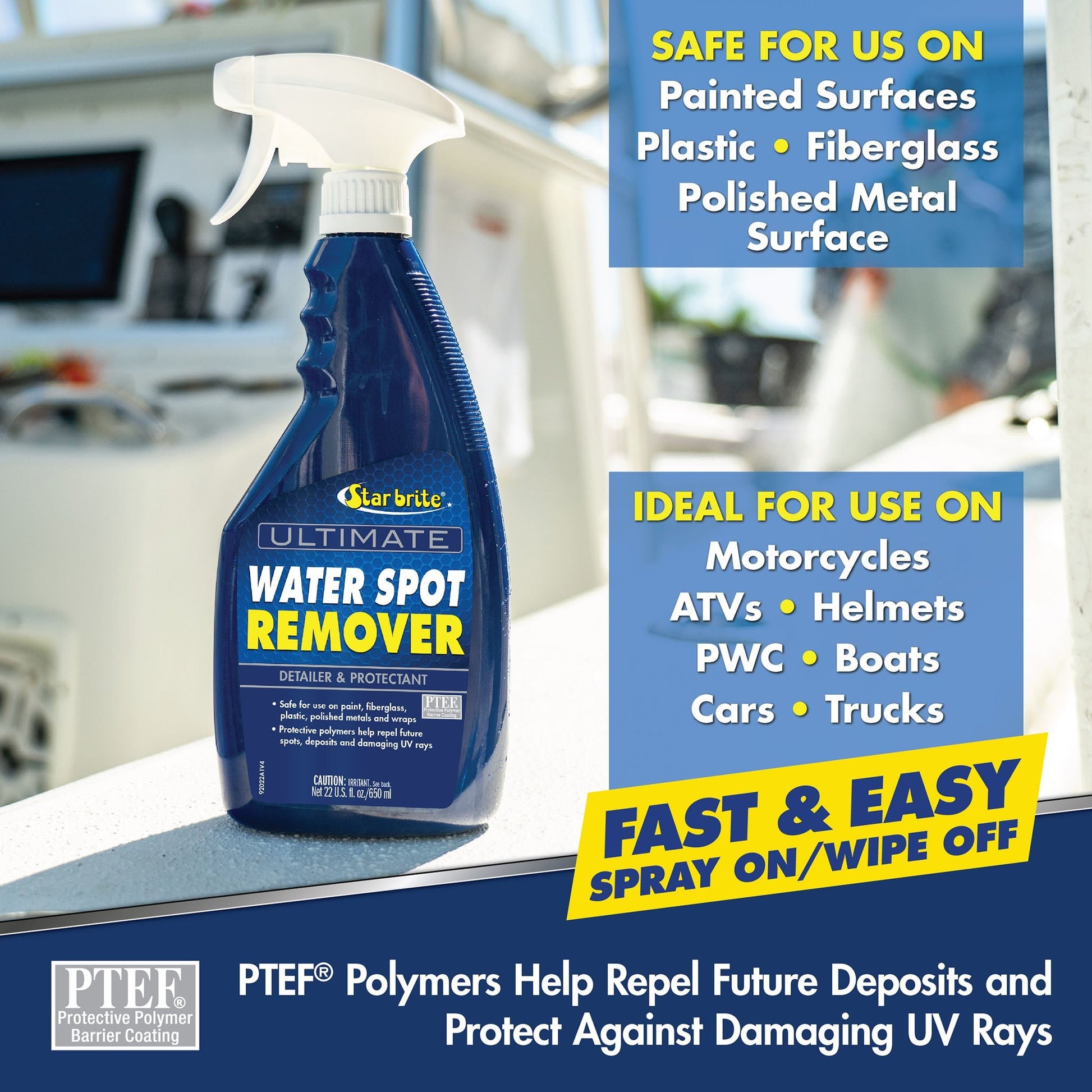 Ultimate Water Spot Remover Spray - Star brite Distributing, LLC