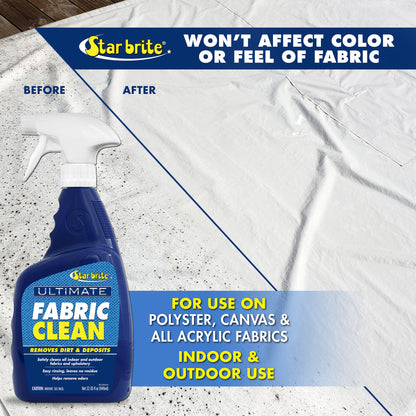 Ultimate Fabric Clean Spray - All Outdoor Fabrics + Odor - Star brite Distributing, LLC