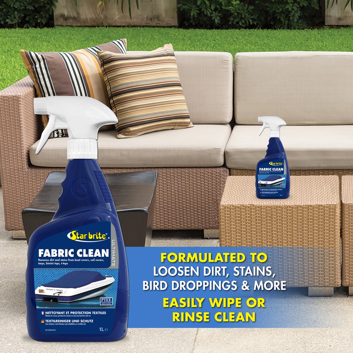 Ultimate Fabric Clean Spray - All Outdoor Fabrics + Odor