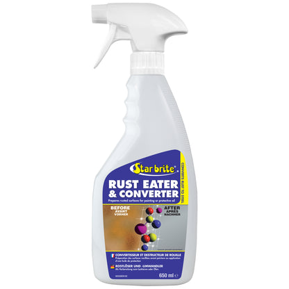 Rust Eater & Converter Spray - Converts Rust Into Steel - Star brite Distributing, LLC
