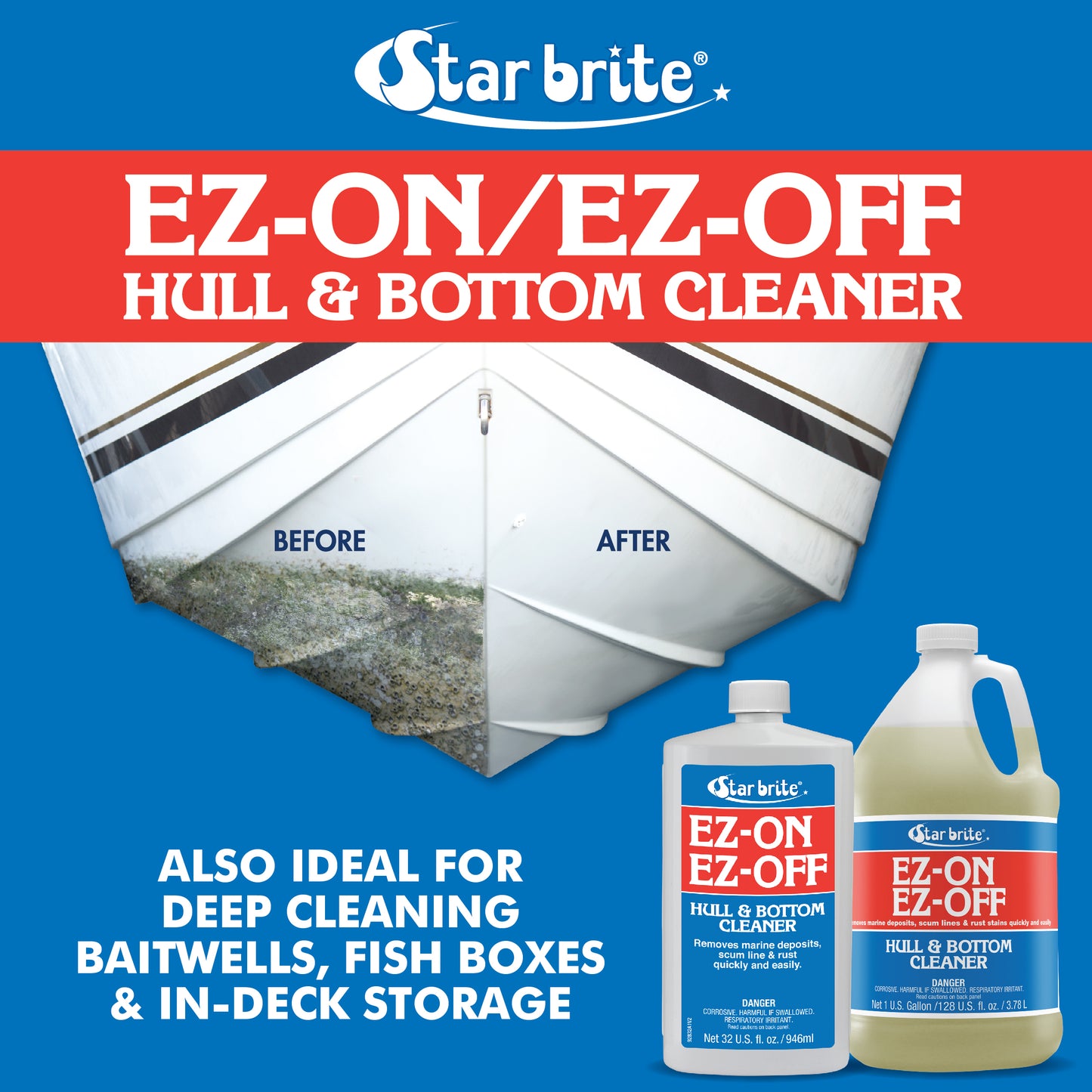 EZ-ON EZ-Off Boat Hull & Bottom Cleaner