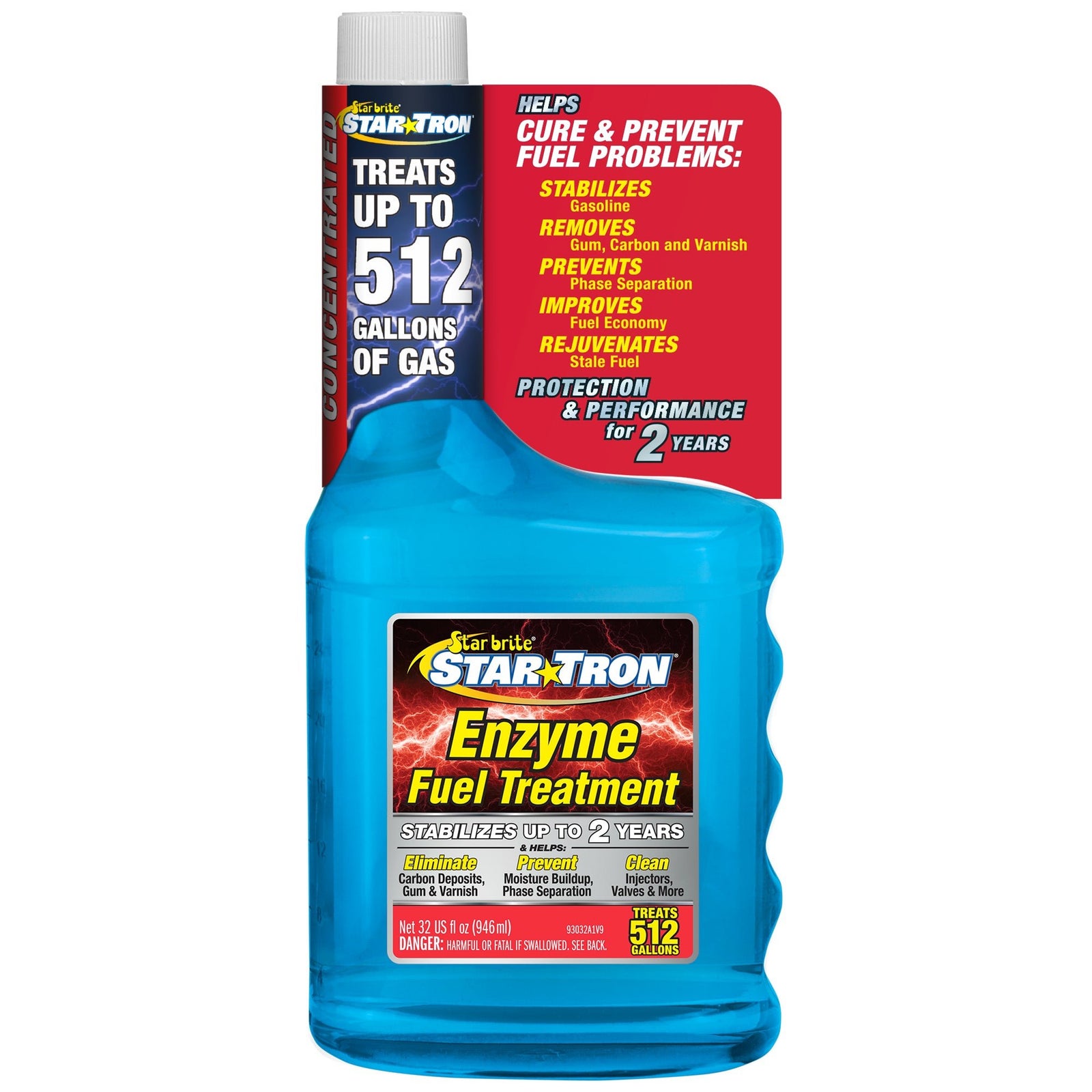 Enzyme Fuel Treatment - Concentrate Gas Formula - Star brite Distributing, LLC