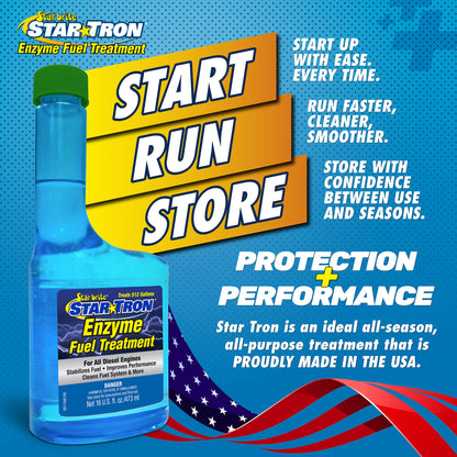 Star Tron Enzyme Fuel Treatment - Concentrated Diesel Formula