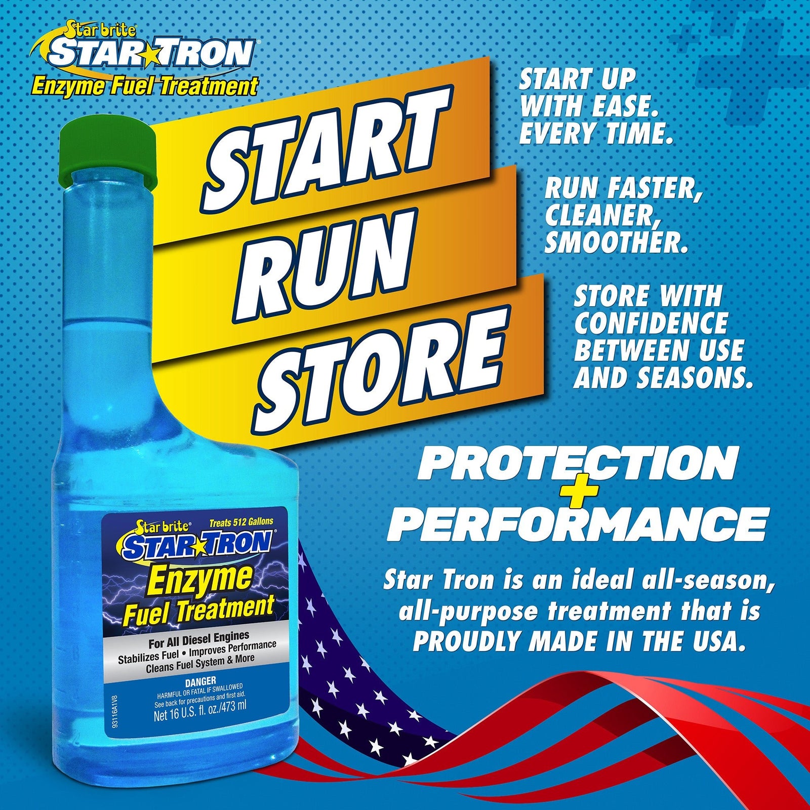 Enzyme Fuel Treatment - Concentrated Diesel Formula - Star brite Distributing, LLC