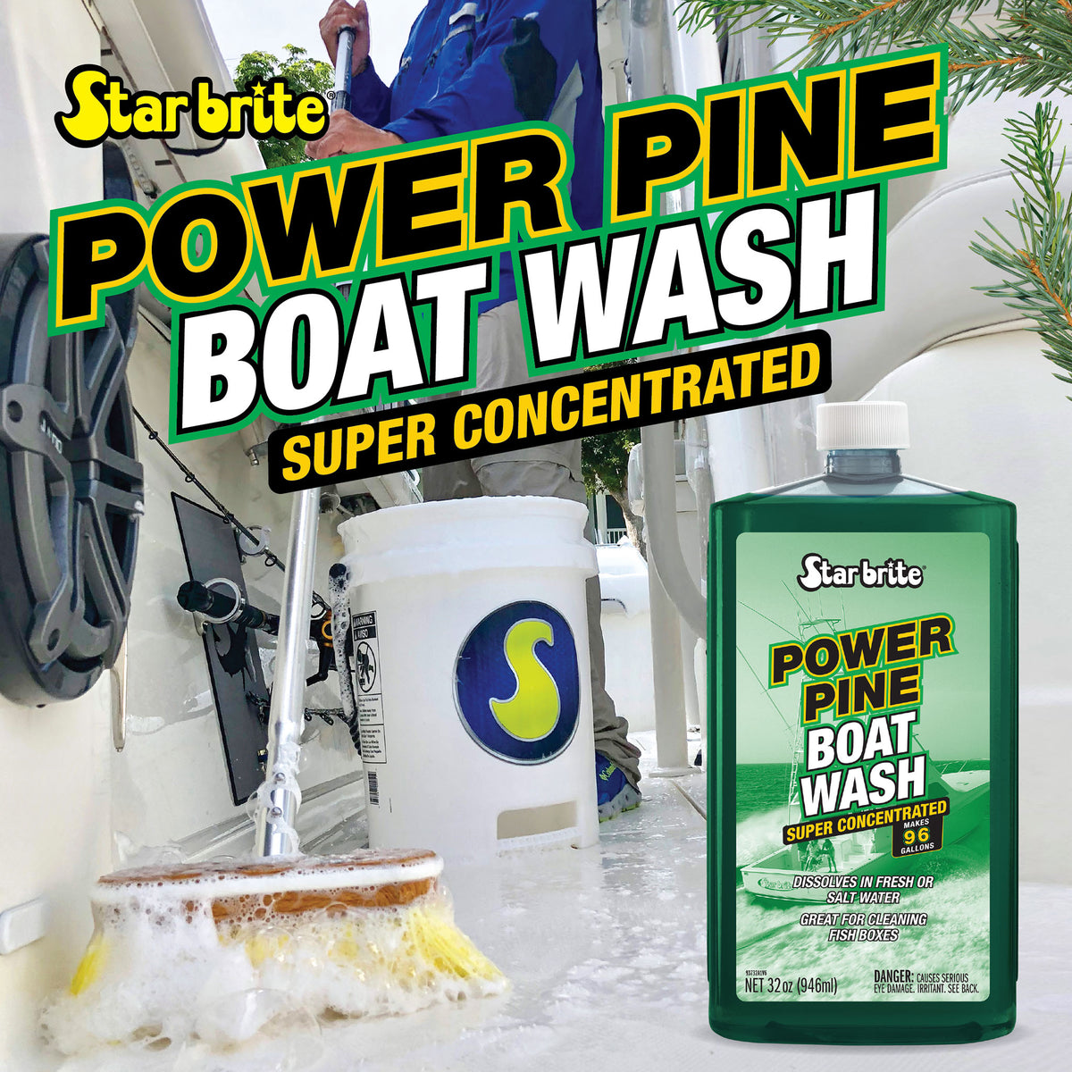 Power Pine Boat Wash Super Concentrate