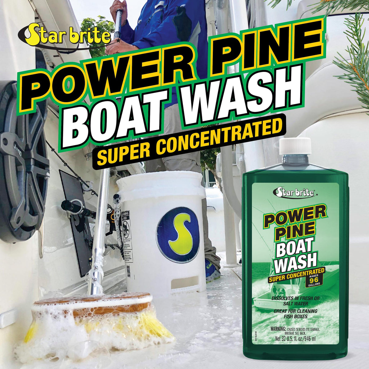 Power Pine Boat Wash Super Concentrate