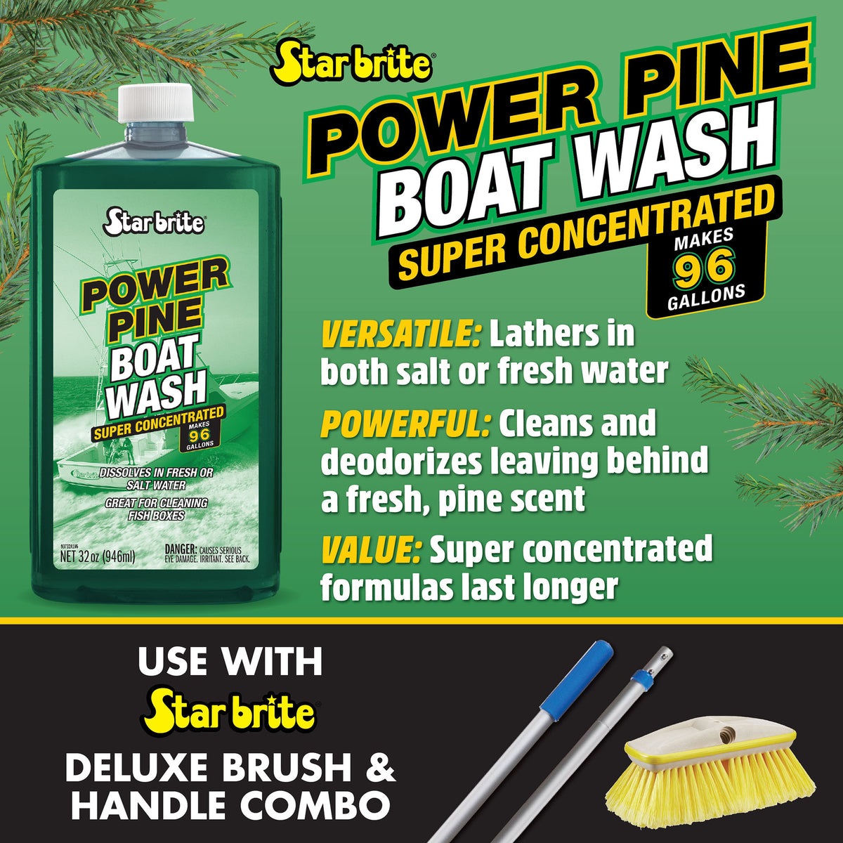Power Pine Boat Wash Super Concentrate