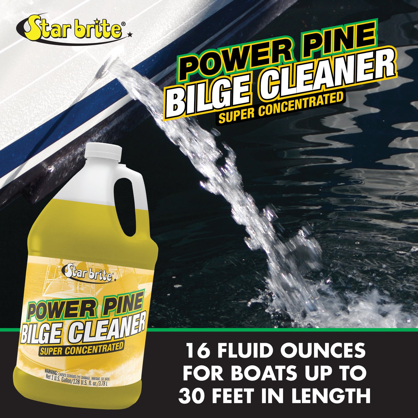 Concentrated Power Pine Bilge Cleaner - Fresh Pine Scent