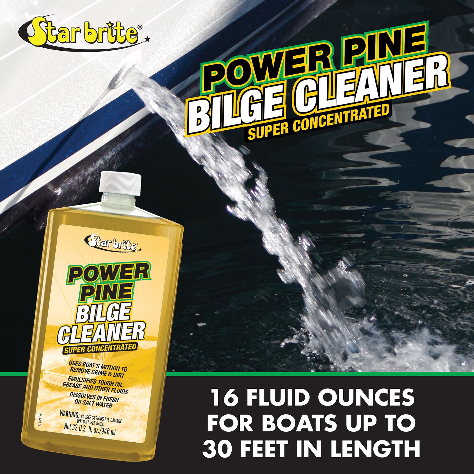Power Pine Bilge Cleaner Super Concentrate - Star brite Distributing, LLC