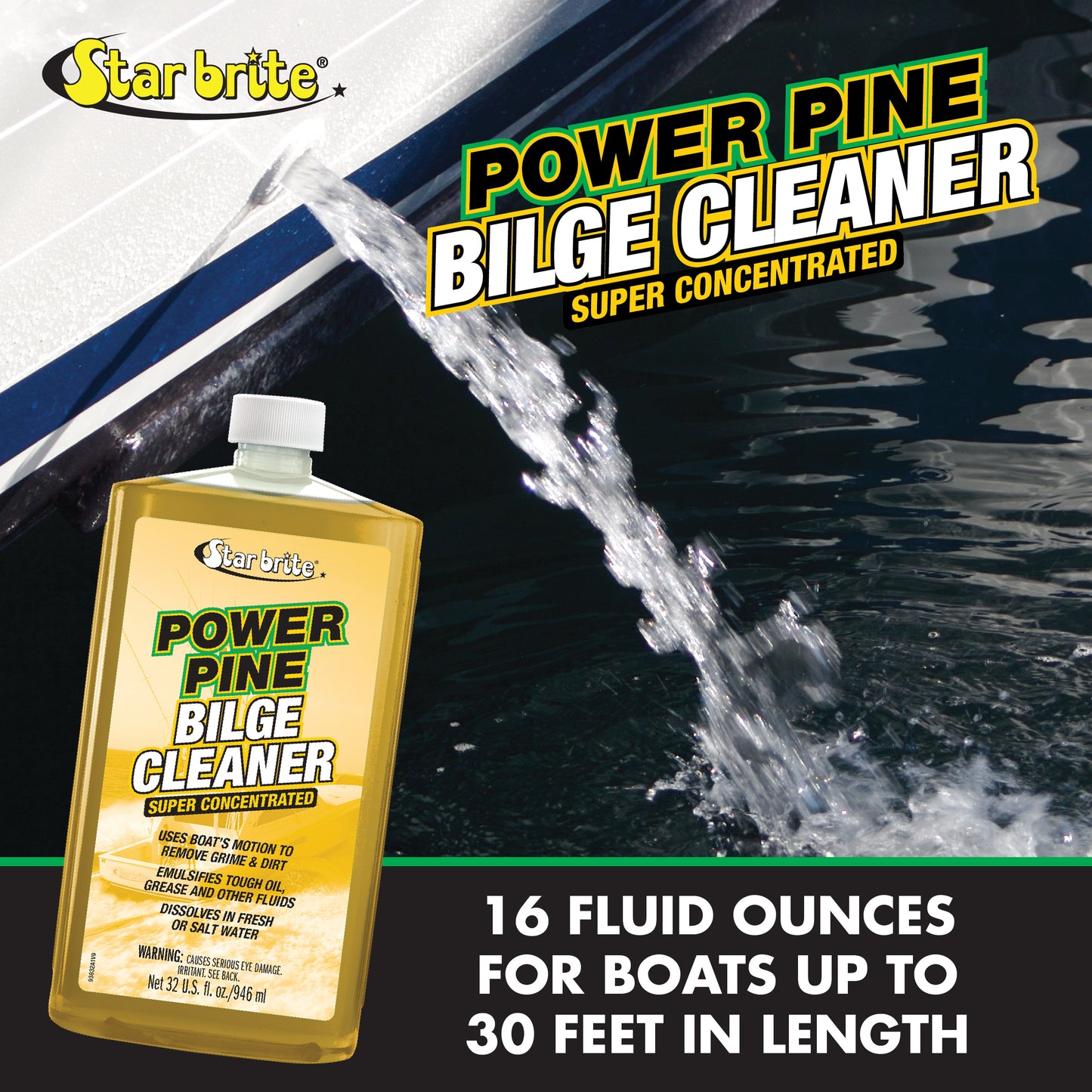 Concentrated Power Pine Bilge Cleaner - Fresh Pine Scent