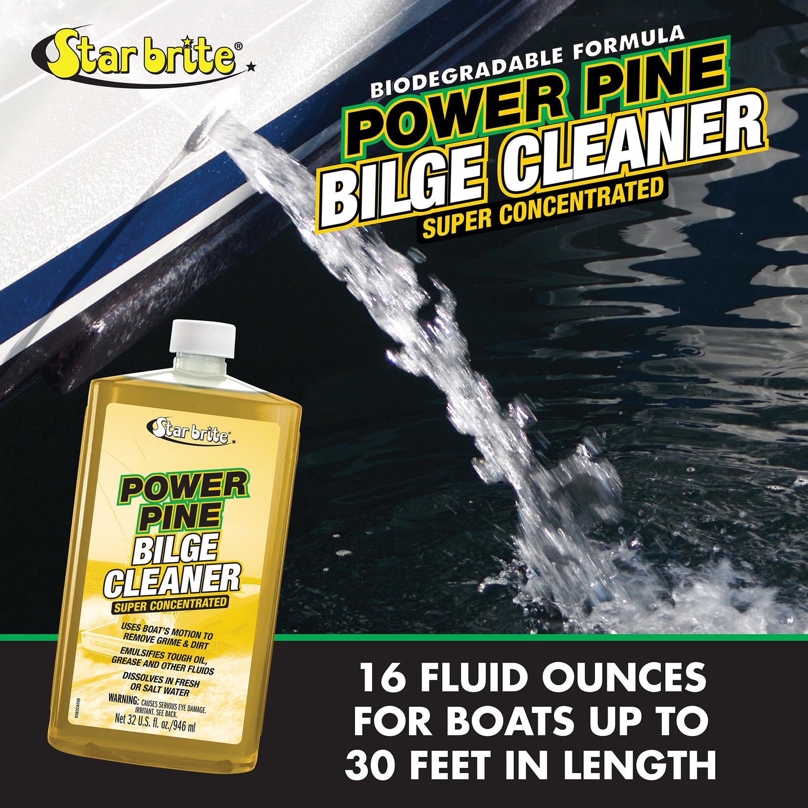 Power Pine Bilge Cleaner Super Concentrate - Star brite Distributing, LLC