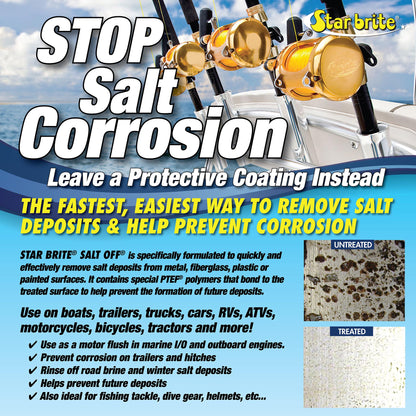 Salt Off Concentrate - Salt Remover Wash & Engine Flush - Star brite Distributing, LLC