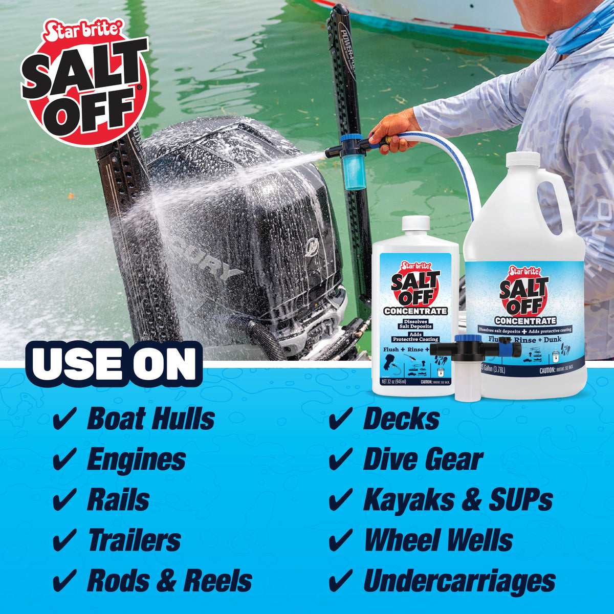 Salt Off Applicator