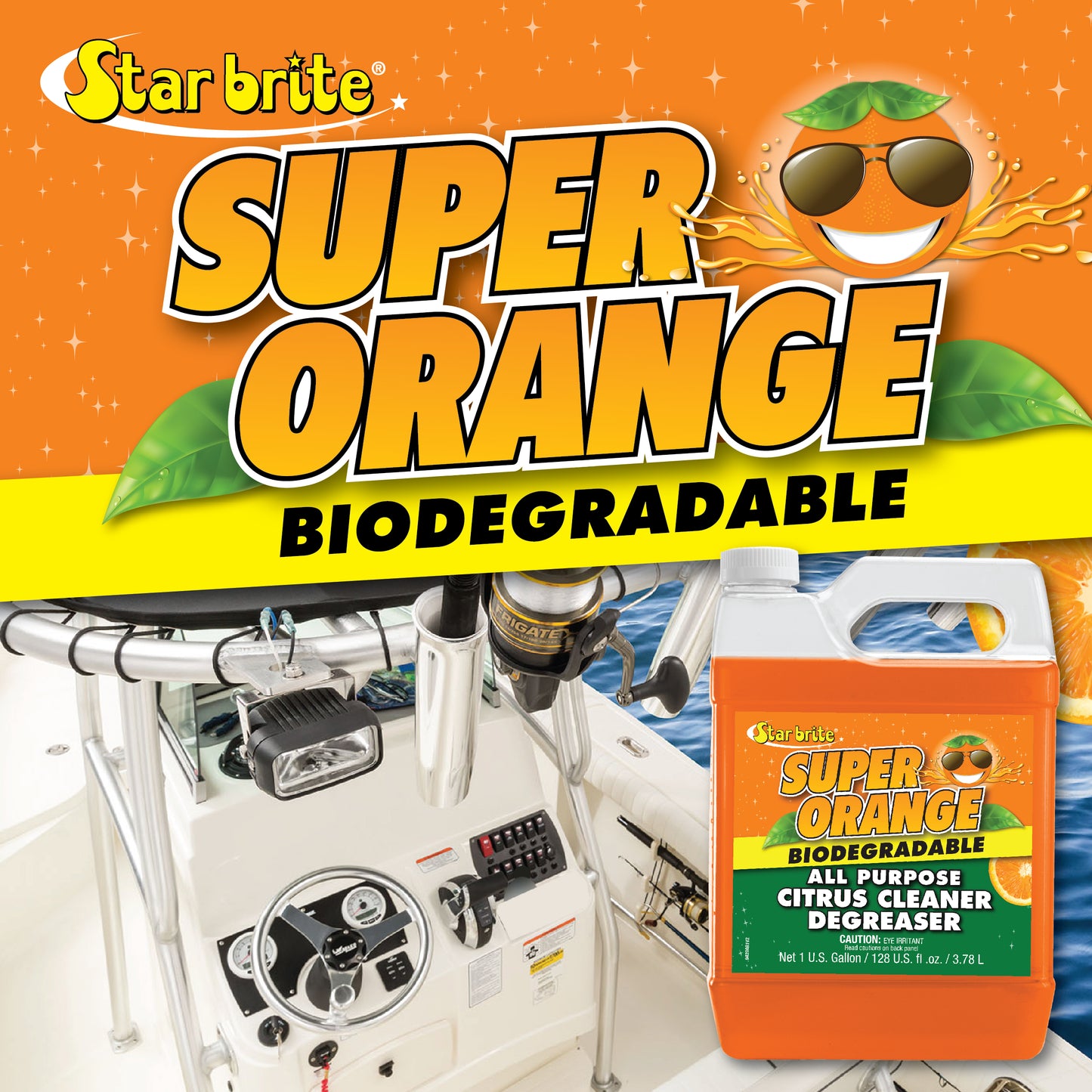 Super Orange All Purpose Citrus Cleaner Degreaser