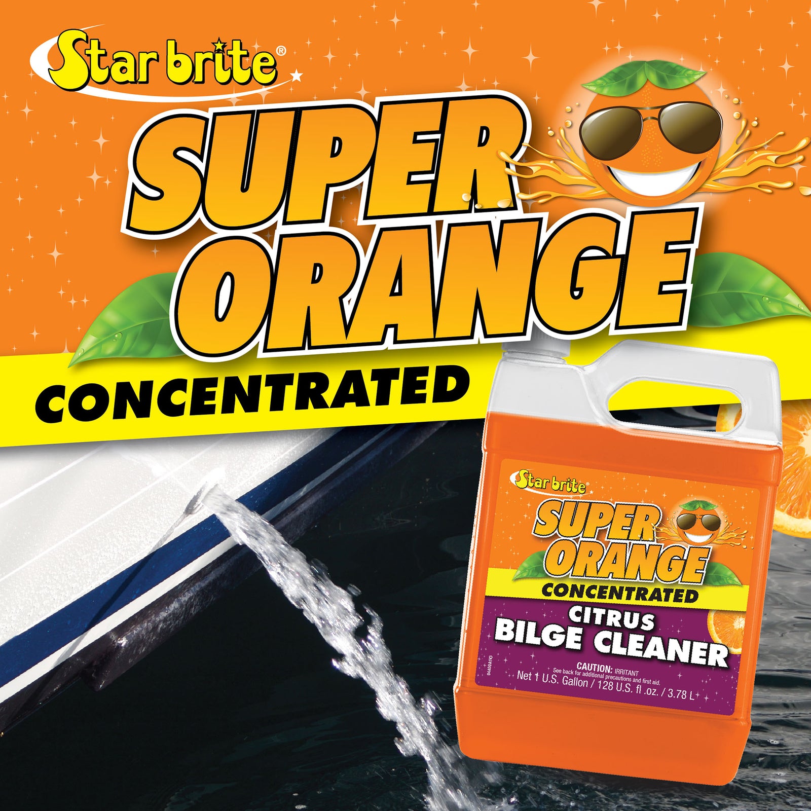 Super Orange Citrus Bilge Cleaner