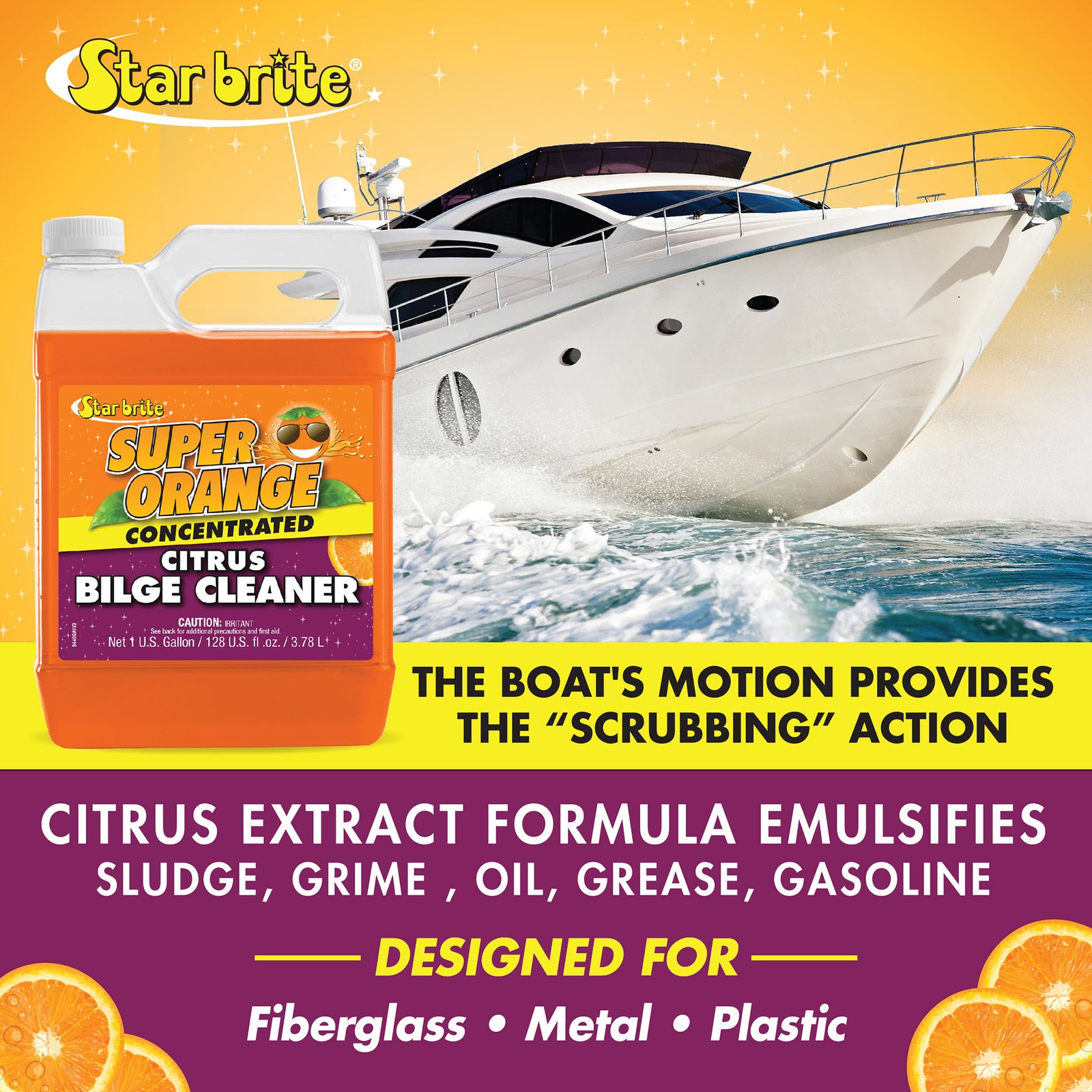 Super Orange Citrus Bilge Cleaner