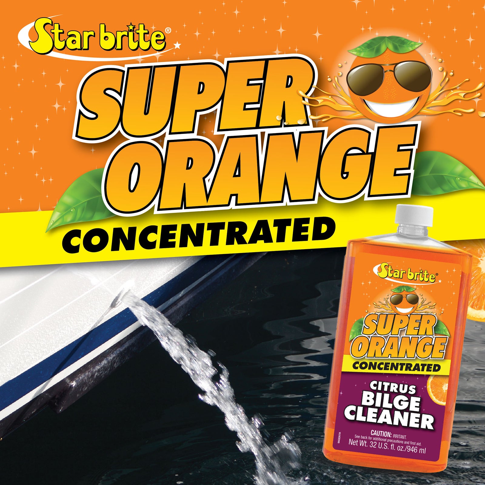 Super Orange Citrus Bilge Cleaner