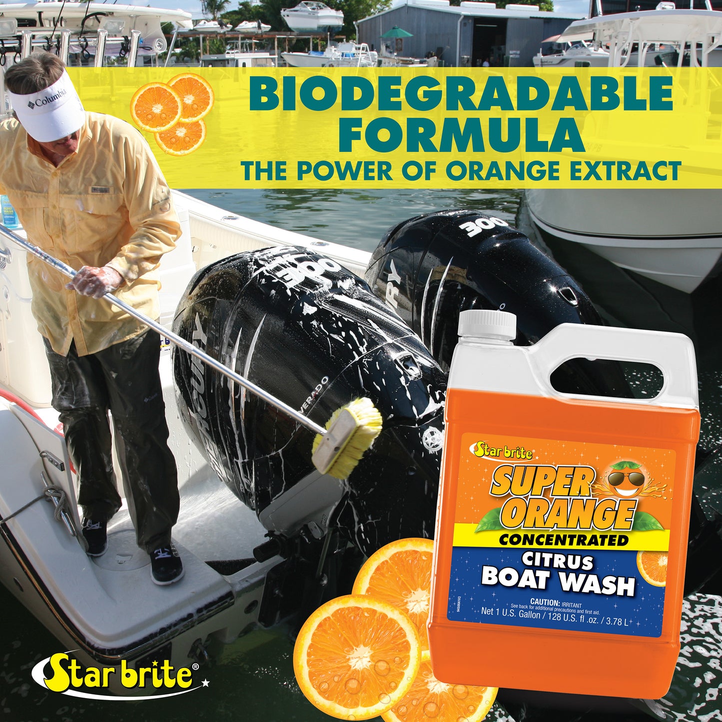 Super Orange Citrus Boat Wash Concentrate