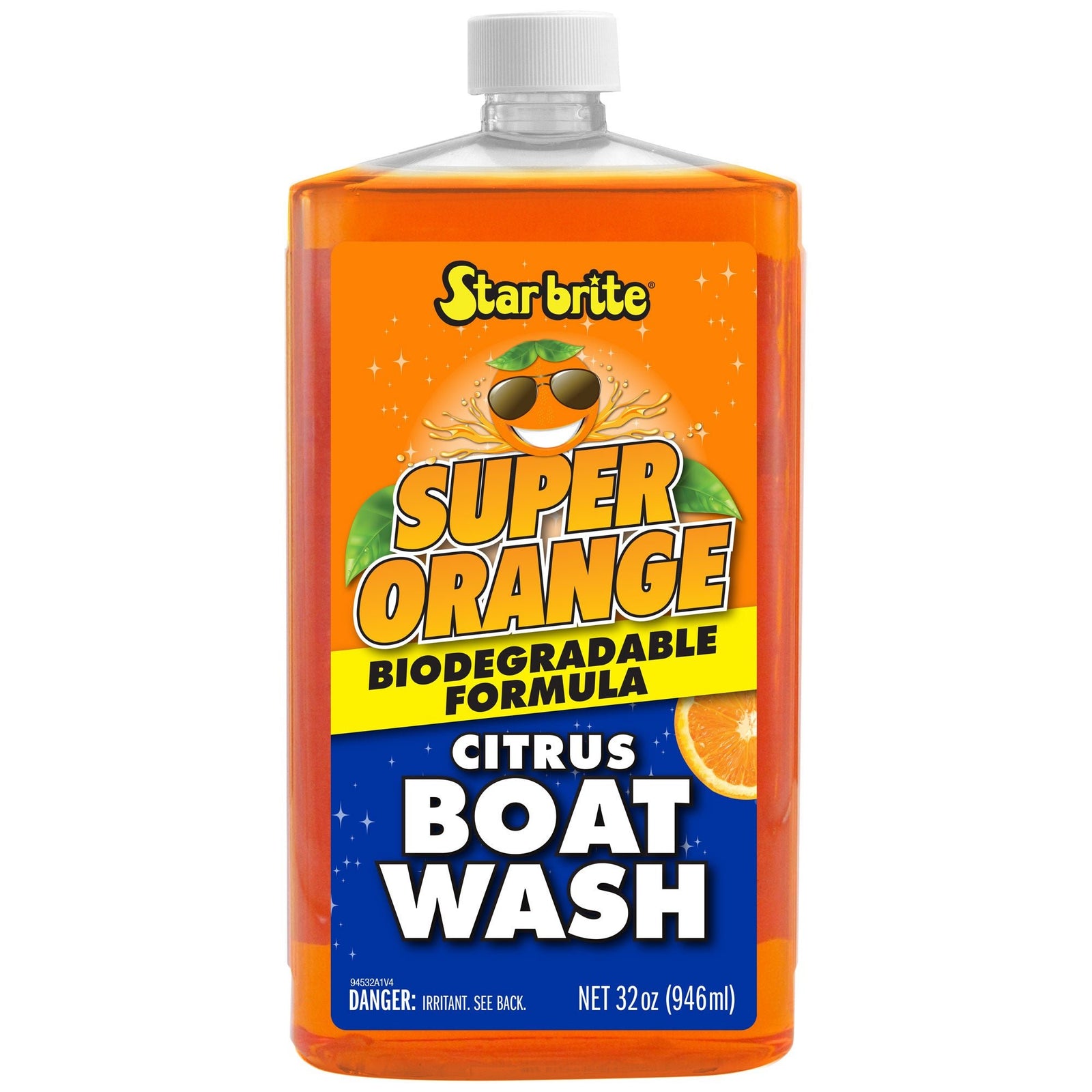 Super Orange Citrus Boat Wash Concentrate - Star brite Distributing, LLC