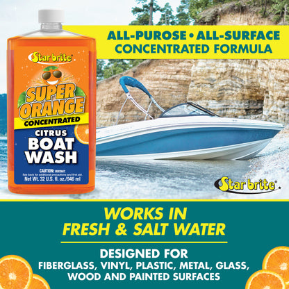 Super Orange Citrus Boat Wash Concentrate