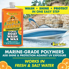 Citrus Boat Wash & Wax Concentrate - Star brite Distributing, LLC