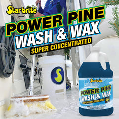 Power Pine Wash & Wax Super Concentrate - Star brite Distributing, LLC