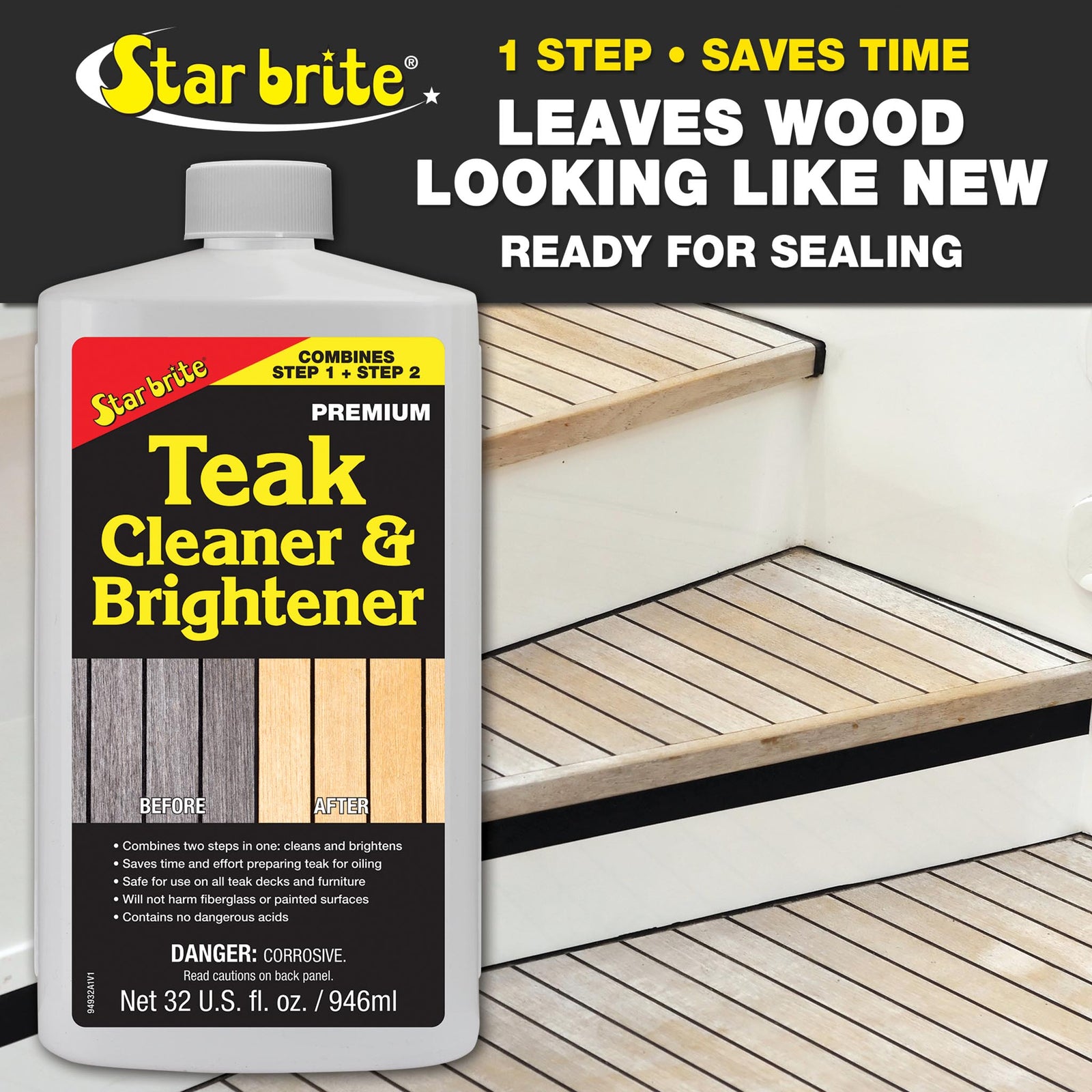 Teak Cleaner & Brightener