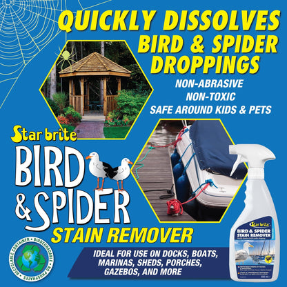 Premium Spider & Bird Stain Remover - Star brite Distributing, LLC
