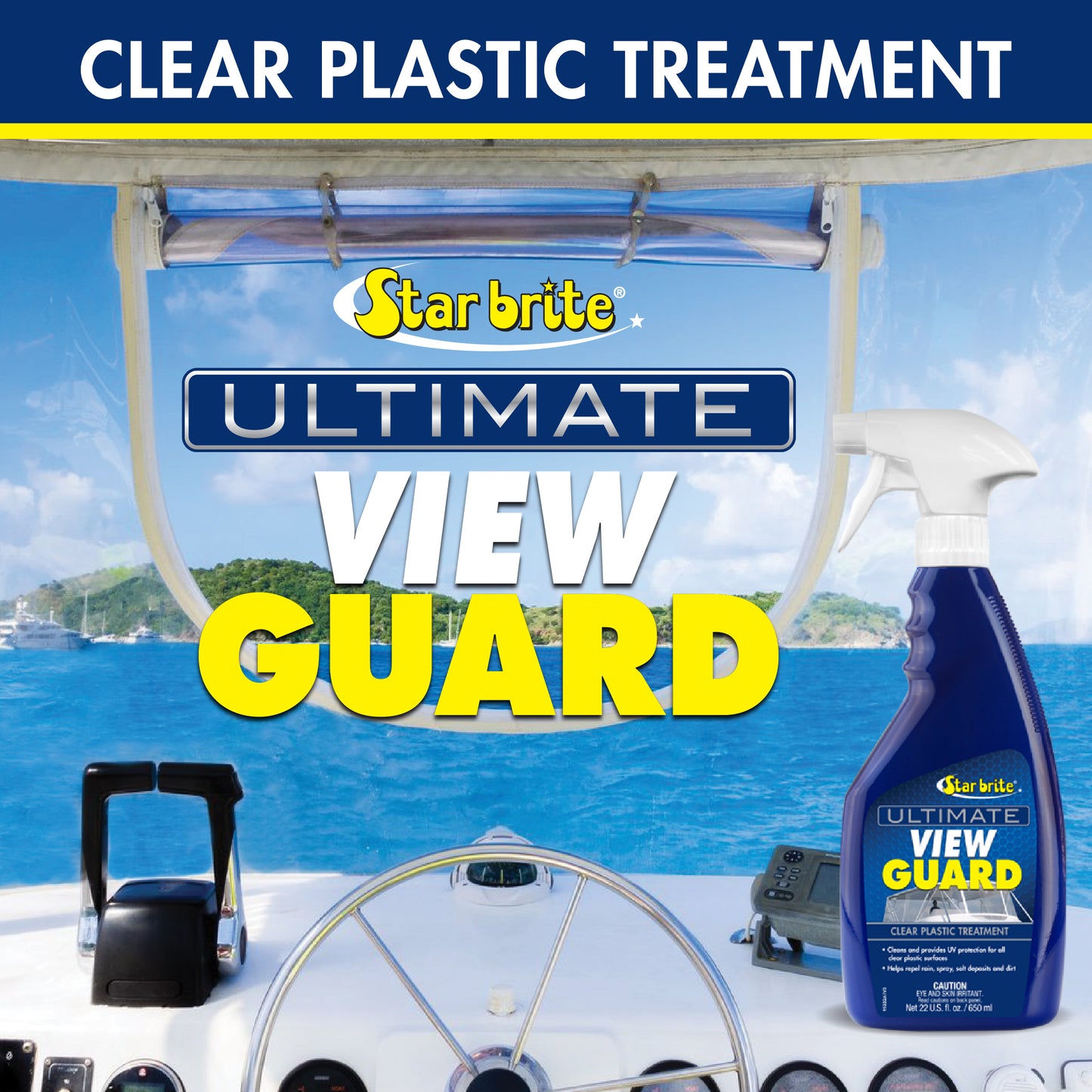 View Guard Clear Plastic Treatment