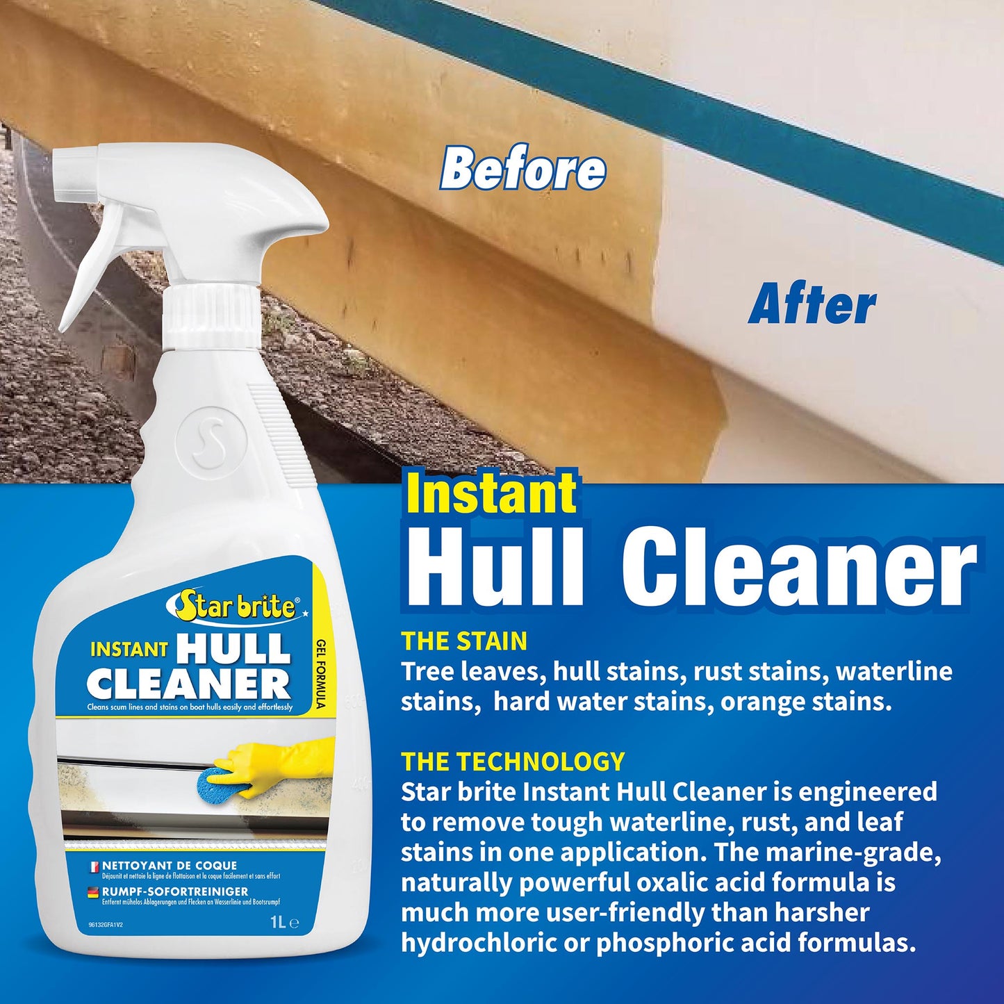 Instant Hull Cleaner - Star brite Distributing, LLC
