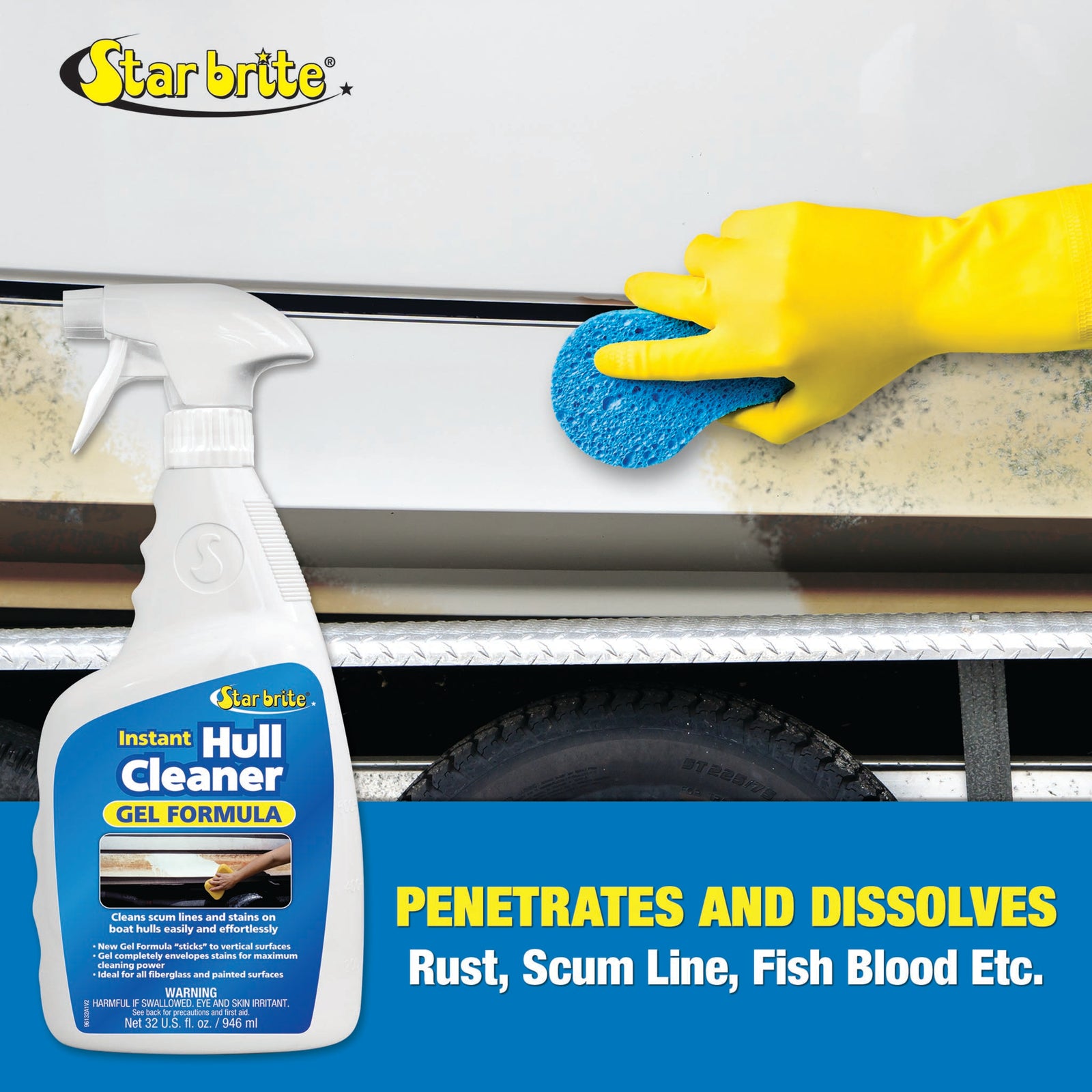 Instant Hull Cleaner Gel Formula