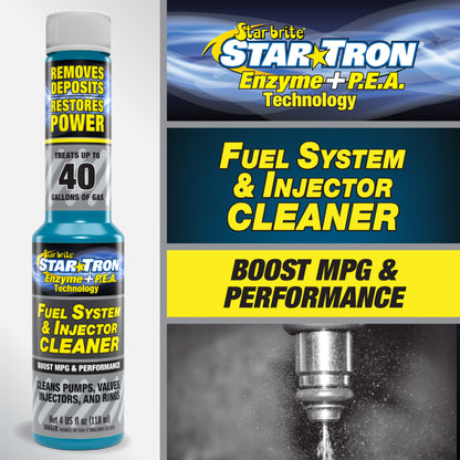 Star Tron Enzyme Fuel System & Injector Cleaner & PEA Tech