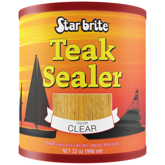Clear Teak Sealer - Star brite Distributing, LLC