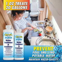Aqua Water Treatment & Freshener - Star brite Distributing, LLC