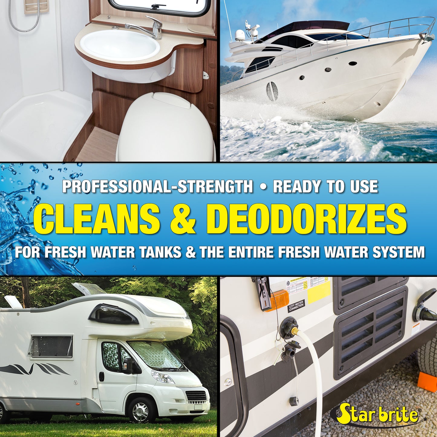 Aqua Water Shock - Instant Odor & Bad Taste Remover