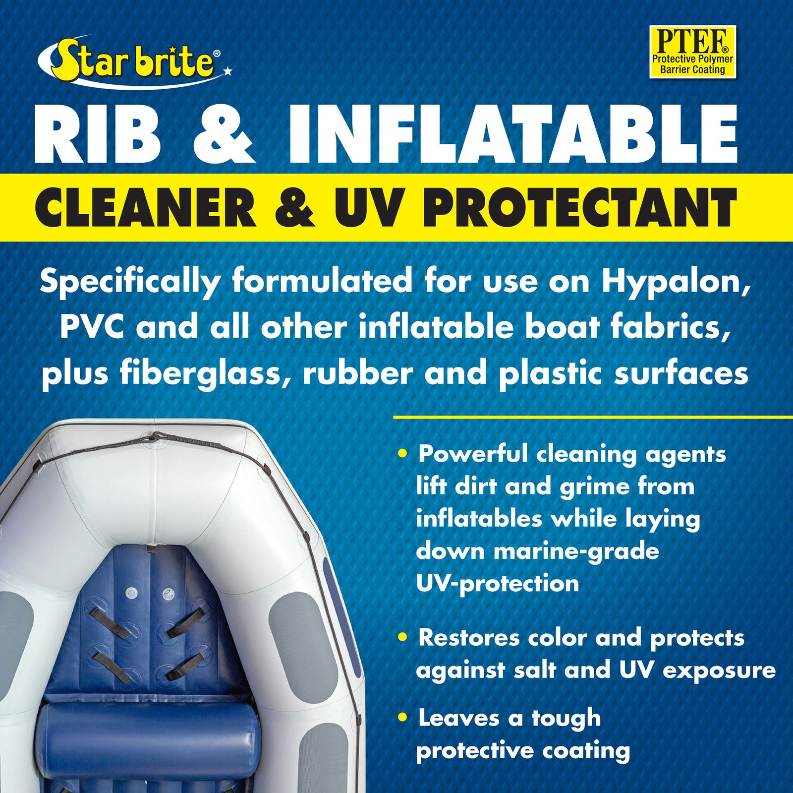 Rib & Inflatable Boat Cleaner & UV Protectant