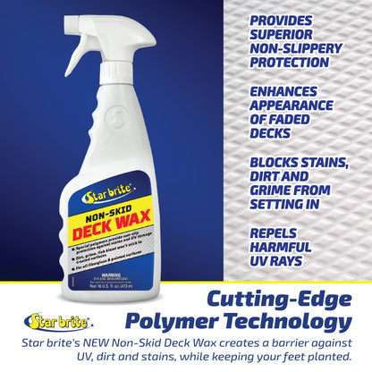 Non-Skid Deck Wax Spray - Ideal Marine Deck Wax Solution