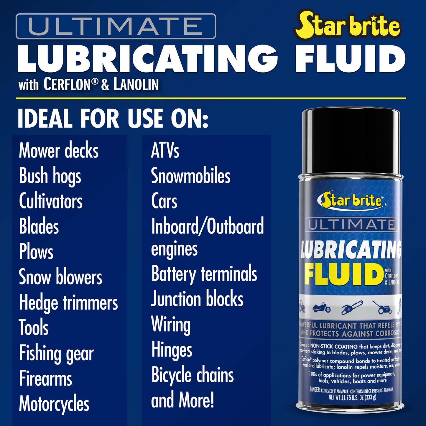 Ultimate Lubricating Fluid Star brite Distributing, LLC Ultimate Lubricating Fluid Star brite Distributing, LLC