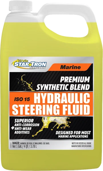 Premium Marine Synthetic Blend Hydraulic Steering Fluid ISO15