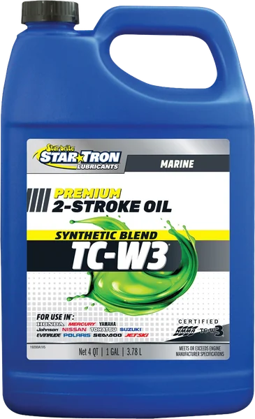 2-Stroke Premium Marine Oil Synthetic Blend TC-W3