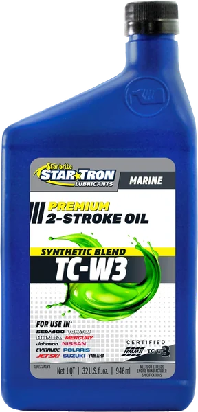 2-Stroke Premium Marine Oil Synthetic Blend TC-W3