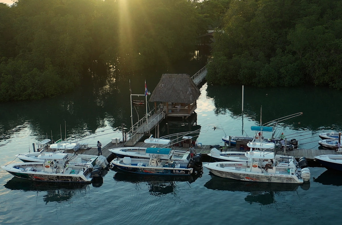 Zancudo Lodge private pier